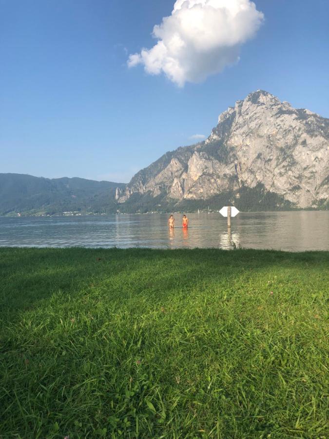 Bergglueck - Gemuetliches Appartement Am Traunsee Altmünster Extérieur photo